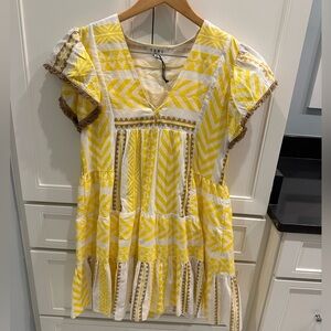 Yellow /White THML Fun Dress